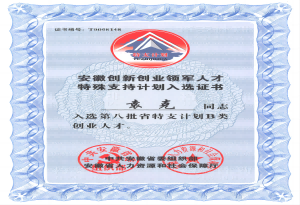 “特支計劃”領(lǐng)軍人才